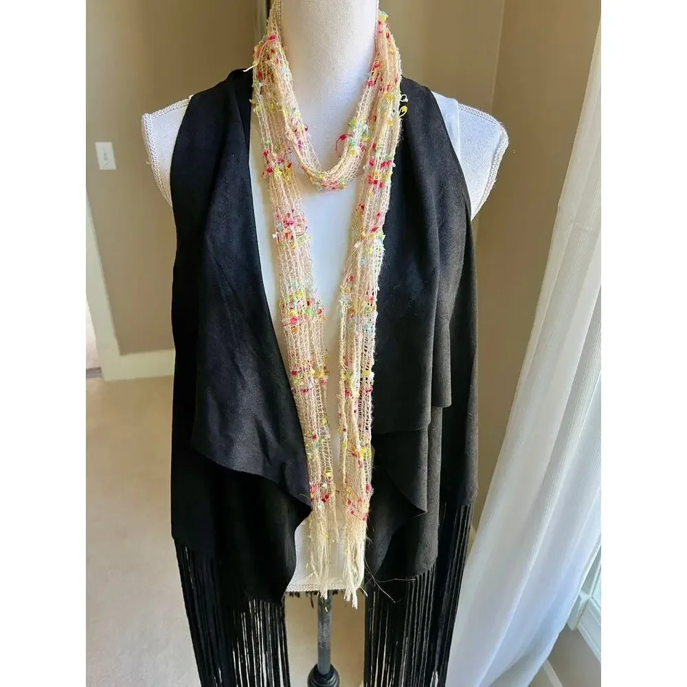 3 set multi-colored accessory neck scarves